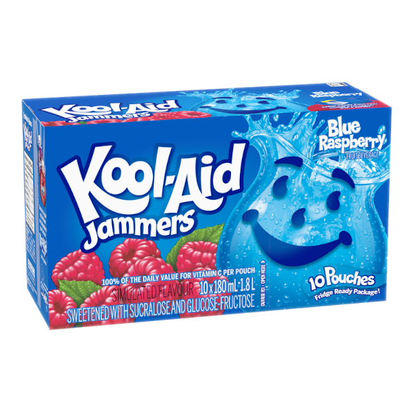 Drinks Kool Aid Jammers Blue Raspberry NPM 177ml 40