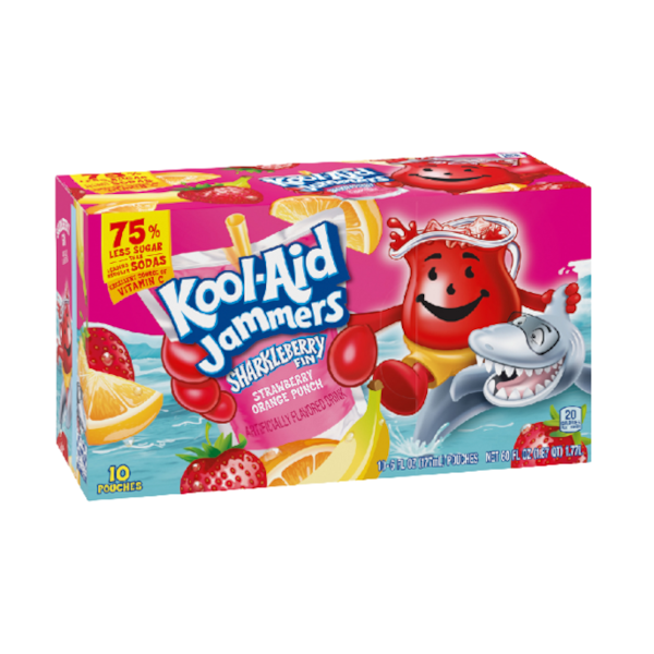 Drinks Kool Aid Jammers Sharkleberry Fin NPM 177ml 40