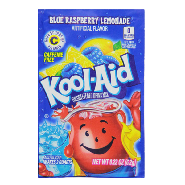 Drinks Kool Aid Sachet Blue Raspberry Lemonade