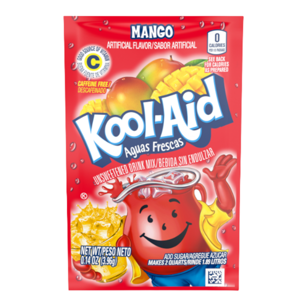 Drinks Kool Aid Sachet Mango NPM 3.96g 48