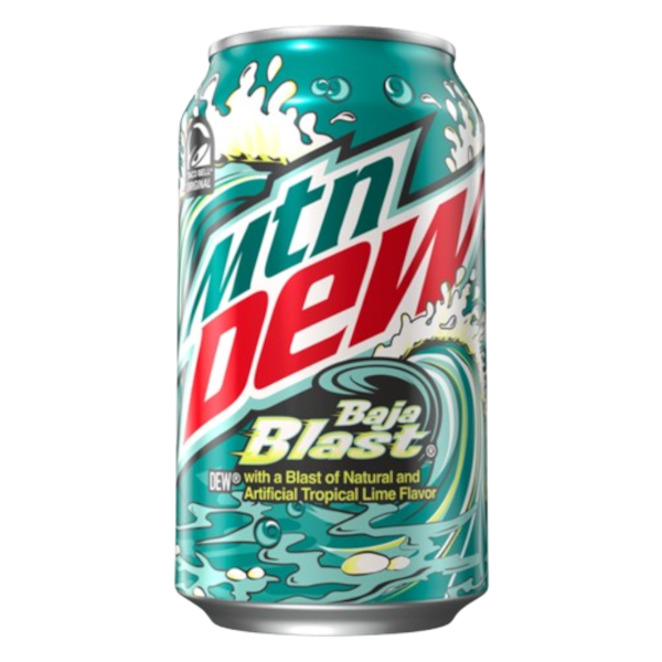 Drinks Mountain Dew Baja Blast NPM 355ml 12