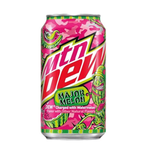 Drinks Mountain Dew Major Melon NPM 355ml 12