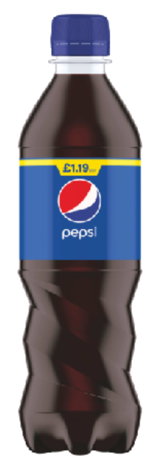 Drinks Pepsi Regular PM 1.19 500ml 12