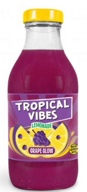 Drinks Tropical Vibes Lemonade Grape Glow NPM 300ml 15