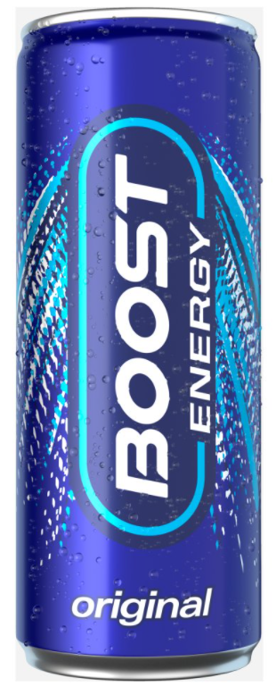 Energy Drinks Boost Energy Original NPM 250ml 24