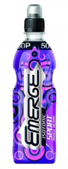 Energy Drinks Emerge Sport Isotonic Mixed Berry PM 0.50 500ml 12