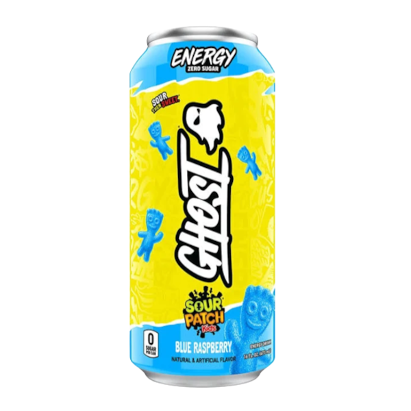 Energy Drinks Ghost Sour Patch Blue Raspberry NPM 473ml 12