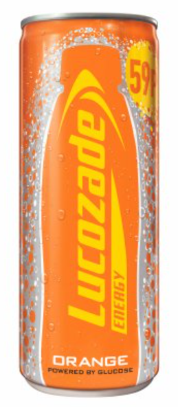 Energy Drinks Lucozade Energy Orange PM 0.59 250ml 24
