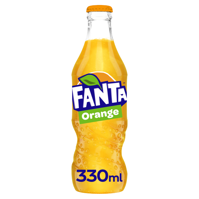 Fanta Orange 330ml x 24 (Glass)