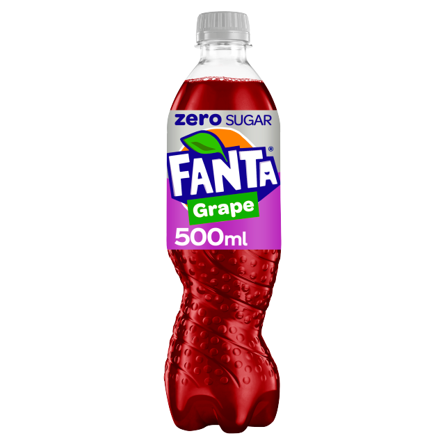 Fanta ZERO Grape 500ml x 12 (Bottle)