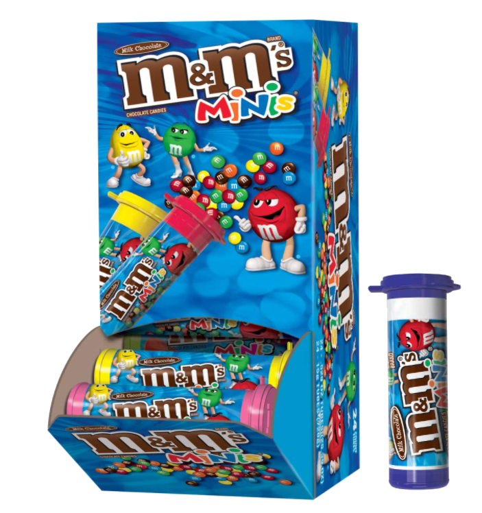 Chocolates M&M Tubes NPM 30g 24