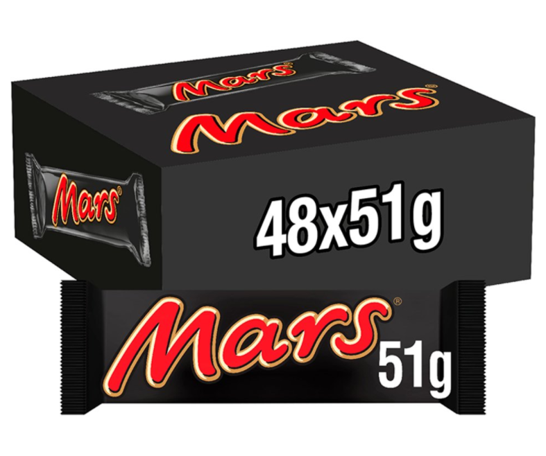 Chocolates Mars NPM 51g 48