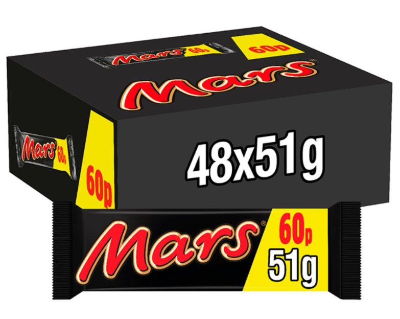 Chocolates Mars PM 0.60 51g 48