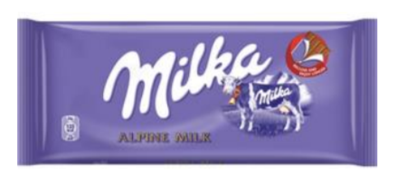 Chocolates Milka Alpine Milk NPM 100g 22
