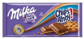 Chocolates Milka Chips Ahoy NPM 100g 22