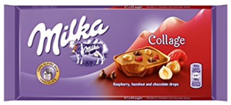 Chocolates Milka Collage Fruit NPM 100g 15