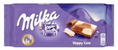 Chocolates Milka Happy Cows NPM 100g 21