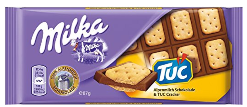 Chocolates Milka Mini TUC NPM - 18
