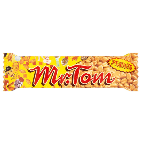 Chocolates Mr Tom Peanut Bar NPM 40g 36