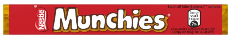 Chocolates Munchies Tubes NPM 52g 36
