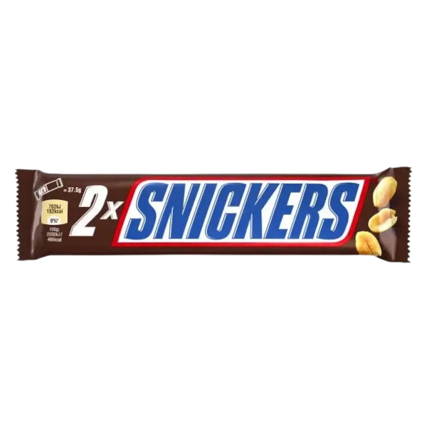 Chocolates Snickers 2 Pack NPM 75g 24