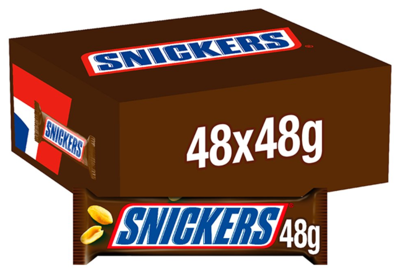 Chocolates Snickers NPM 48g 48