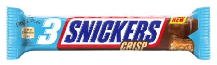 Chocolates Snickers Trio NPM 20g 24