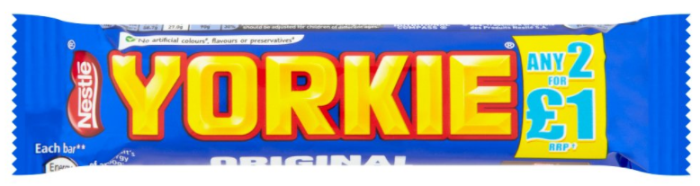 Chocolates Yorkie Milk PM 2 For 1.00 - 24