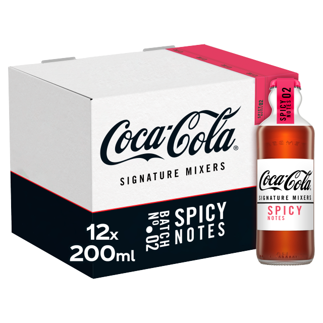 Coca-Cola Signature Mixers Spicy 200ml x12 (Glass)