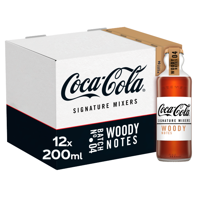 Coca-Cola Signature Mixers Woody 200ml x12 (Glass)