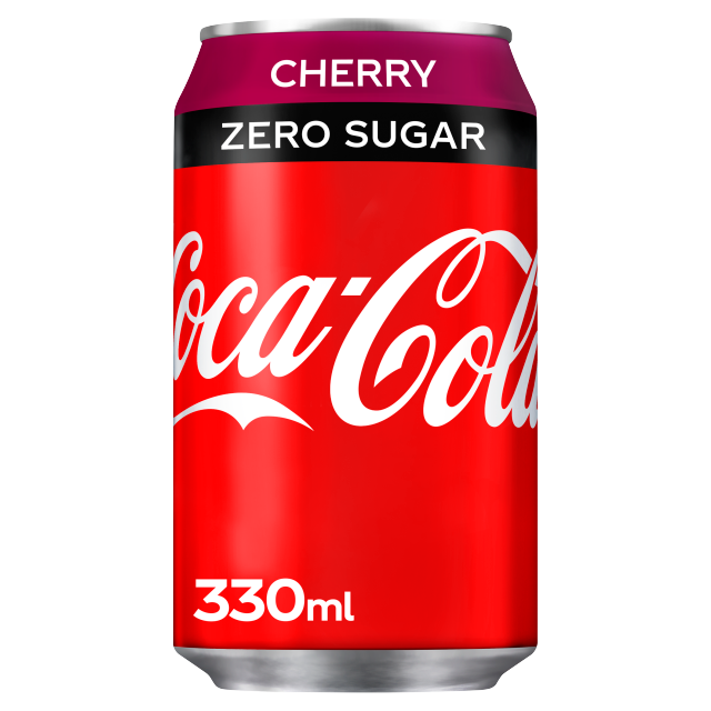 Coca-Cola ZERO Cherry 330ml x 24 (Can)