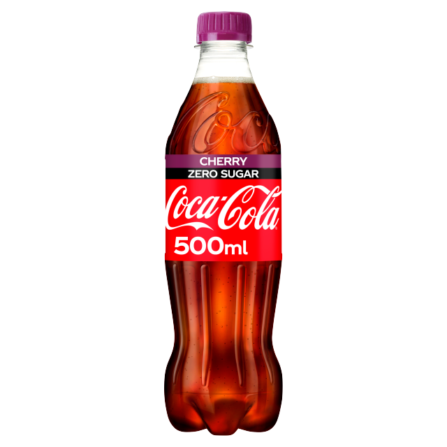 Coca-Cola ZERO Cherry 500ml x 12 (Bottle)