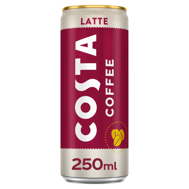 Costa Coffee Latte 250ml x 12 - (Can)