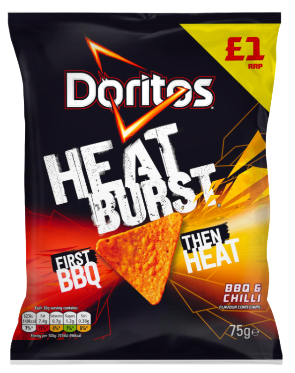 Crisps Doritos BBQ and Chilli PM 1.00 75g 12