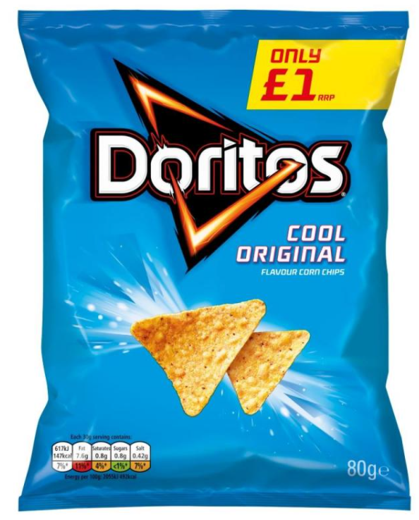 Crisps Doritos Cool Original PM 1.00 80g 15