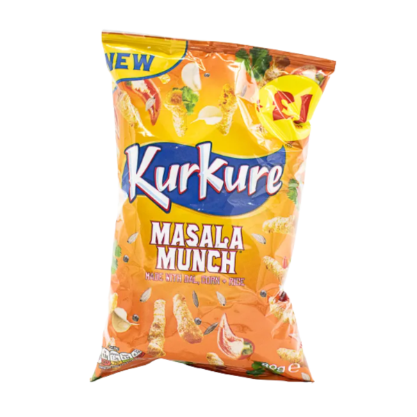 Crisps Kurkure Masala Munch PM 1.00 80g 15