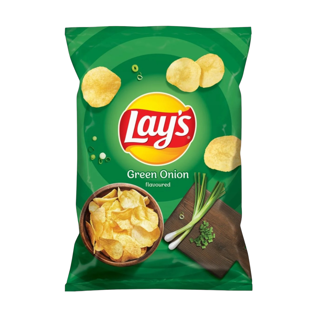 Crisps Lays Wavy Spring Onion NPM 120g 24