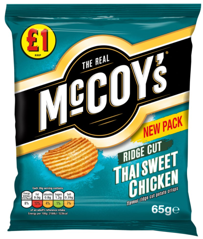 Crisps McCoys Sweet Chicken PM 1.00 - 16