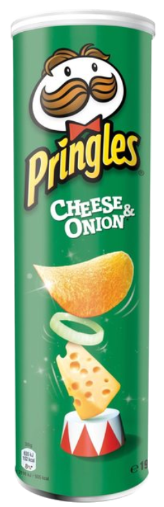 Crisps Pringles Cheese and Onion NPM 190g 6