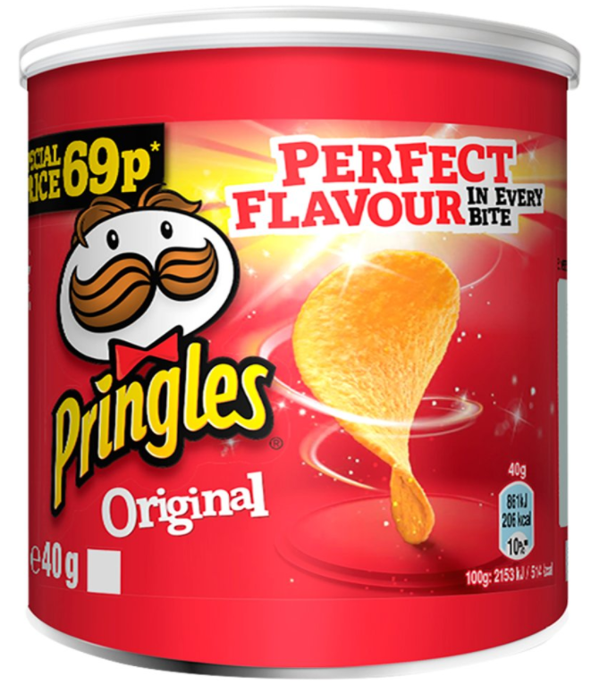 Crisps Pringles Original PM 0.69 40g 12