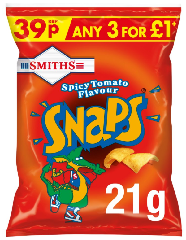 Crisps Snaps Spicy Tomato PM 0.39 - 30