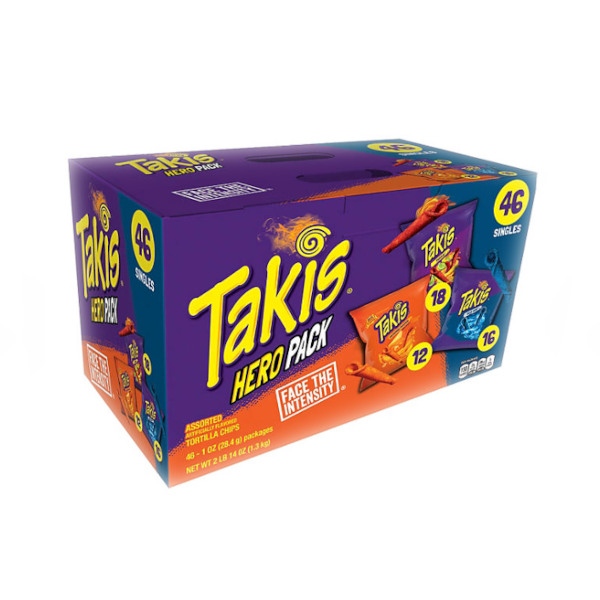 Crisps Takis Hero Pack NPM 1oz 46