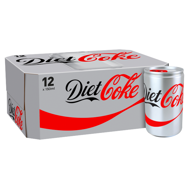Diet Coke 150ml x 2x12pk (Can)