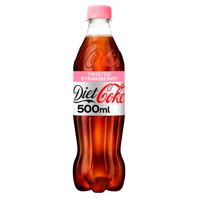 Diet Coke Strawberry 500ml x 12 (Bottle)