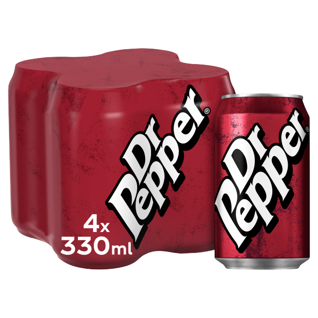 Dr Pepper 330ml 6x4pk (Can)