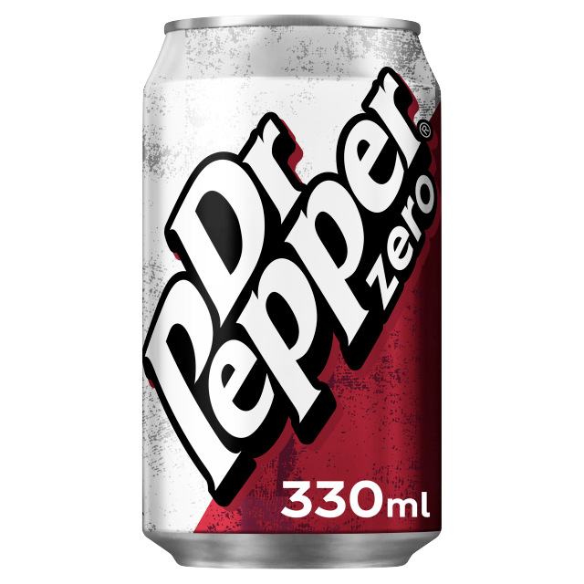 Dr Pepper ZERO 330ml x 24 (Can)