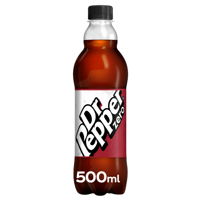 Dr Pepper ZERO 500ml x 12 (Bottle)