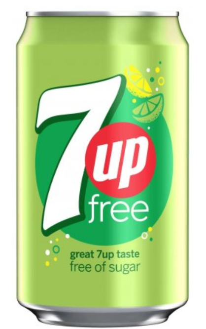 Drinks 7Up Original Sugar Free NPM 330ml 24