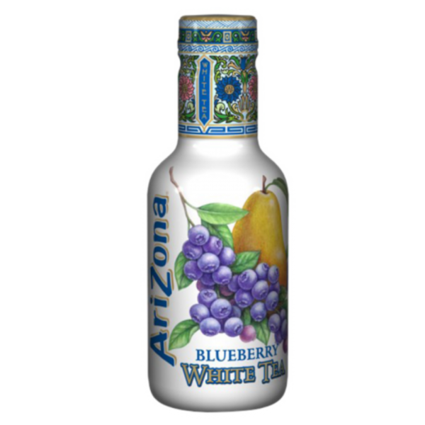 Drinks Arizona Blueberry White Tea NPM 500ml 6