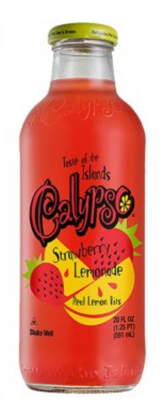Drinks Calypso Strawberry Lemonade NPM 16oz 12